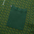 Passport drain knit s/s polo shirt Forest green