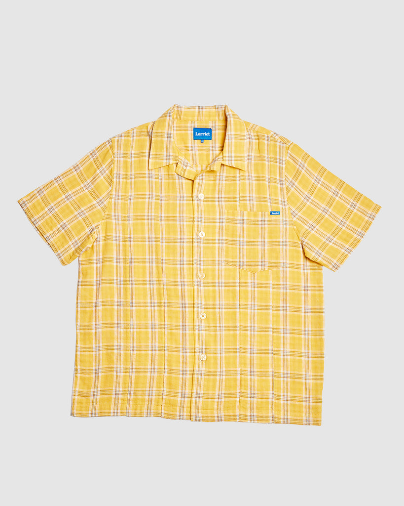 Larriet paddy shirt yellow plaid, Spares Store