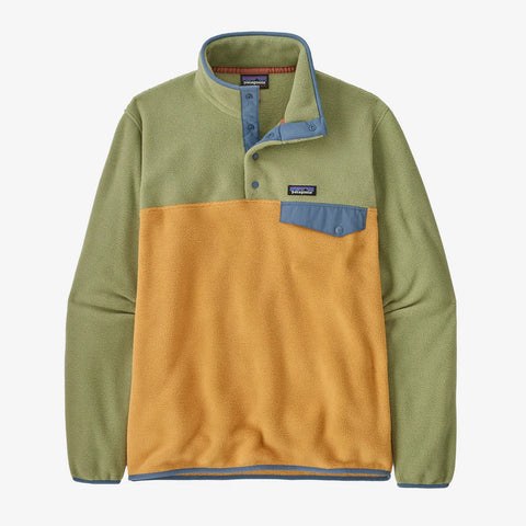 Patagonia Synchilla snap t pullover Puffer fish gold