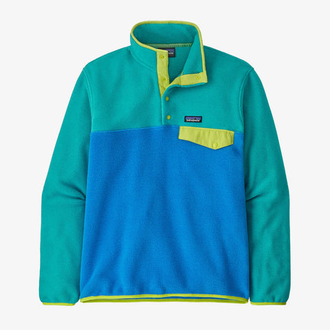 Patagonia Synchilla snap t pullover vessel blue