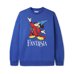 Buttergoods /Disney Fantasia crewneck sweater Royal blue