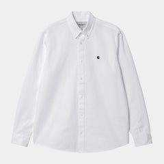 Carhartt Madison shirt white/black