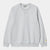 Carhartt chase sweater Ash heather/gold