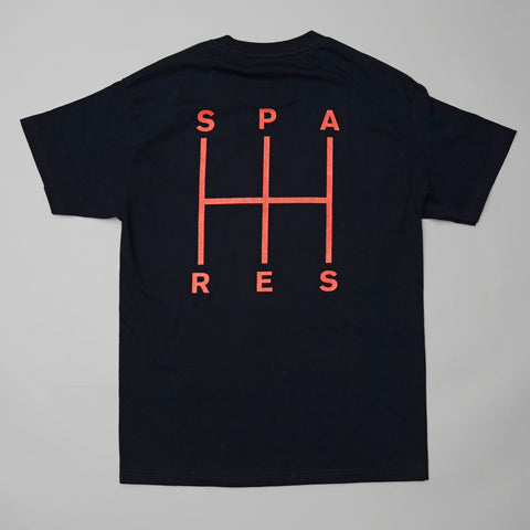 Sparestore Shifter  t-shirt Navy/red